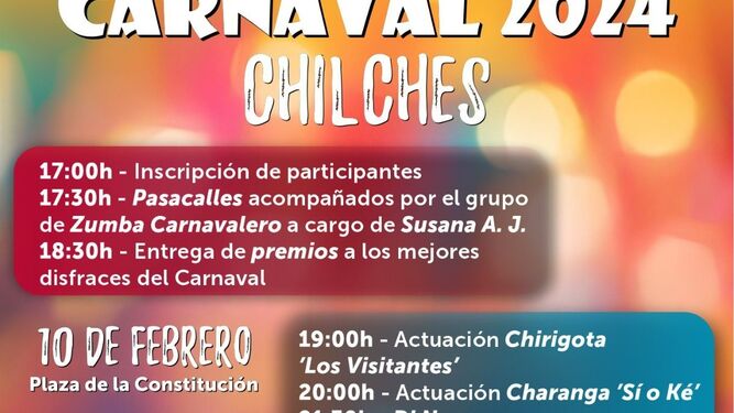 Cartel del Carnaval de Chilches