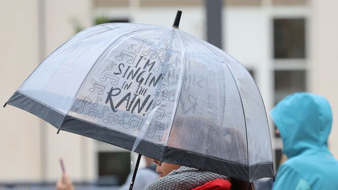 Estas son las horas a las que se esperan más lluvias en Málaga.