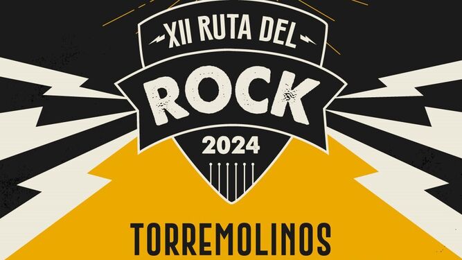 Cartel promocional de la Ruta del Rock de Torremolinos.