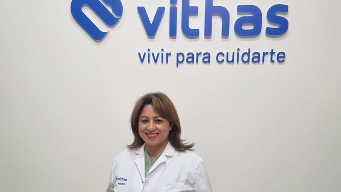 La doctora Hind Skouri-Bnihech, ginecóloga de Vithas Xanit Estepona.
