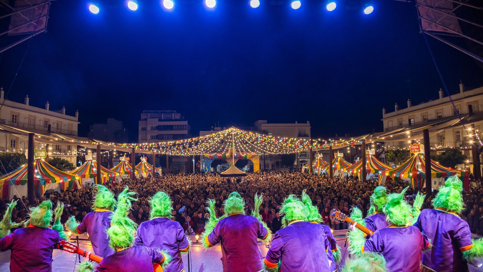 'El Grinch de Cai' en el Carnaval de San Fernando, las im&aacute;genes