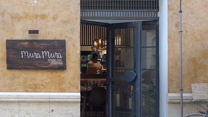 Mura Mura, uno de los nuevos restaurantes 'Recomendados' de la Guía Repsol en el centro de Málaga.