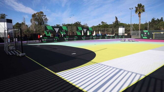 EA Sports y LaLiga lanzan una pista futurista en La Luz