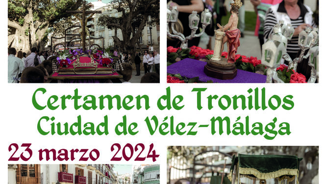 Cartel del Certamen de Tronillos Ciudad de Vélez-Málaga