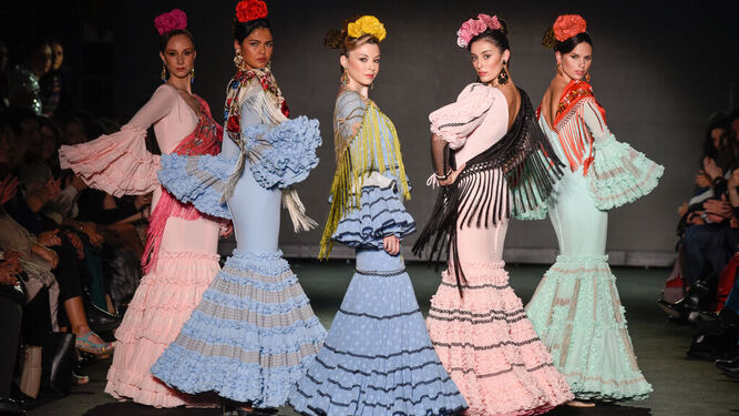 Diseños de Carmen Acedo vistos en We Love Flamenco 2024.