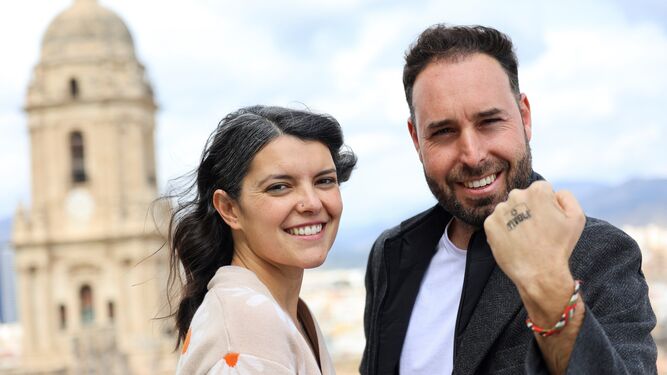 Lucía Muñoz Lucena y Sergio Rodrigo, los directores del documental 'Tívoli'.
