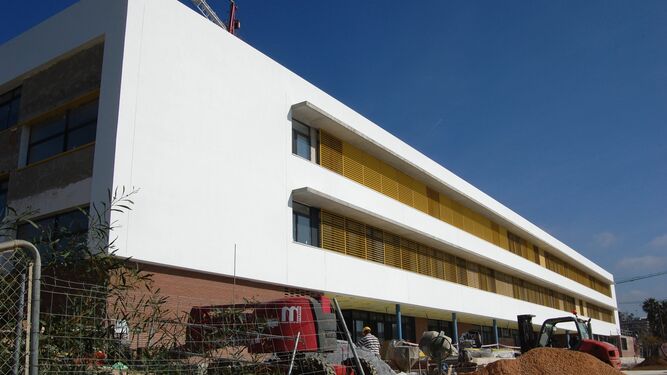 Las obras del nuevo instituto Cilniana de Marbella.