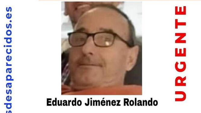 Eduardo Jiménez, la persona fallecida cuya familia denunció su desaparición.