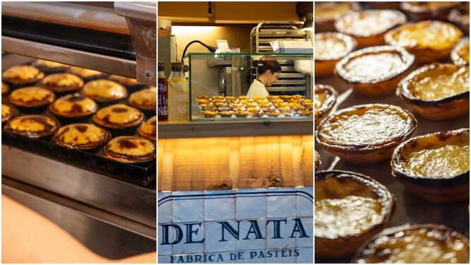 Los pasteles más famosos de Portugal, los pasteles de nata, en De Nata.