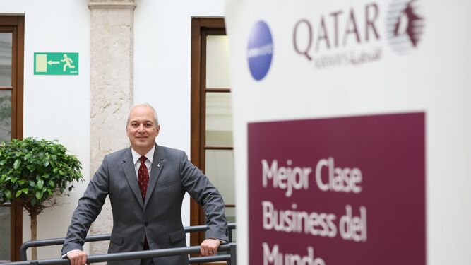 Eric Odone, vicepresidente de ventas en Europa de Qatar Airways.