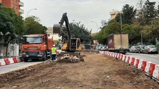 Avanzan los trabajos de Prolongación del Metro de Málaga