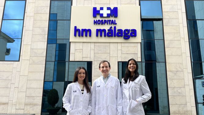 El equipo de alergología de los Hospitales HM en Málaga.