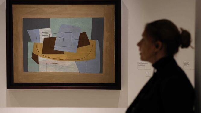 Una de las obras de la nueva exposición en el Picasso Málaga