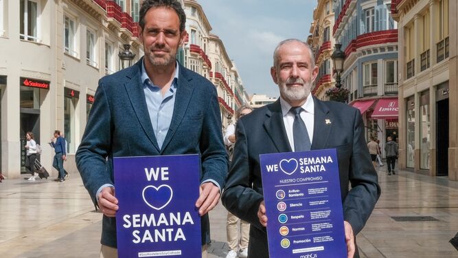 Presentación de la campaña de las cofradías y los hosteleros de Málaga