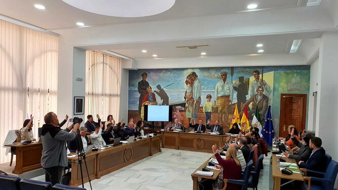 Pleno del Ayuntamiento de Rincón de la Victoria