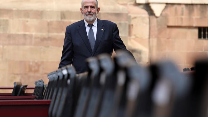 El presidente de la Agrupación de Cofradías de Málaga.