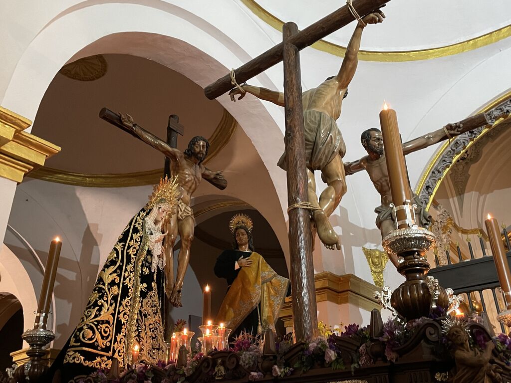 Dolores del Puente en el Lunes Santo de M&aacute;laga, en fotos