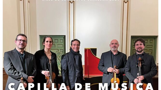 Cartel del evento musical de Capilla Maestro Iribarren