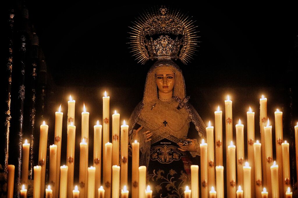 Las im&aacute;genes del Santo Entierro en la Semana Santa de San Fernando 2024