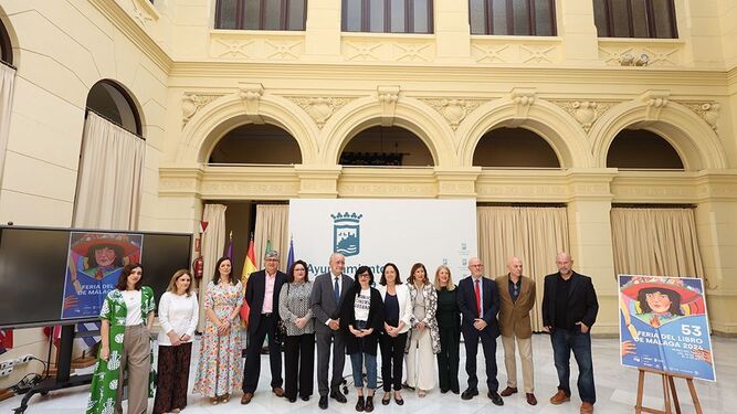 Presentación de la 53ª edición de la Feria del Libro de Málaga.