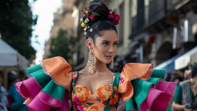 Feria de Abril 2024: La IA irrumpe en la moda flamenca con diseños únicos e innovadores.